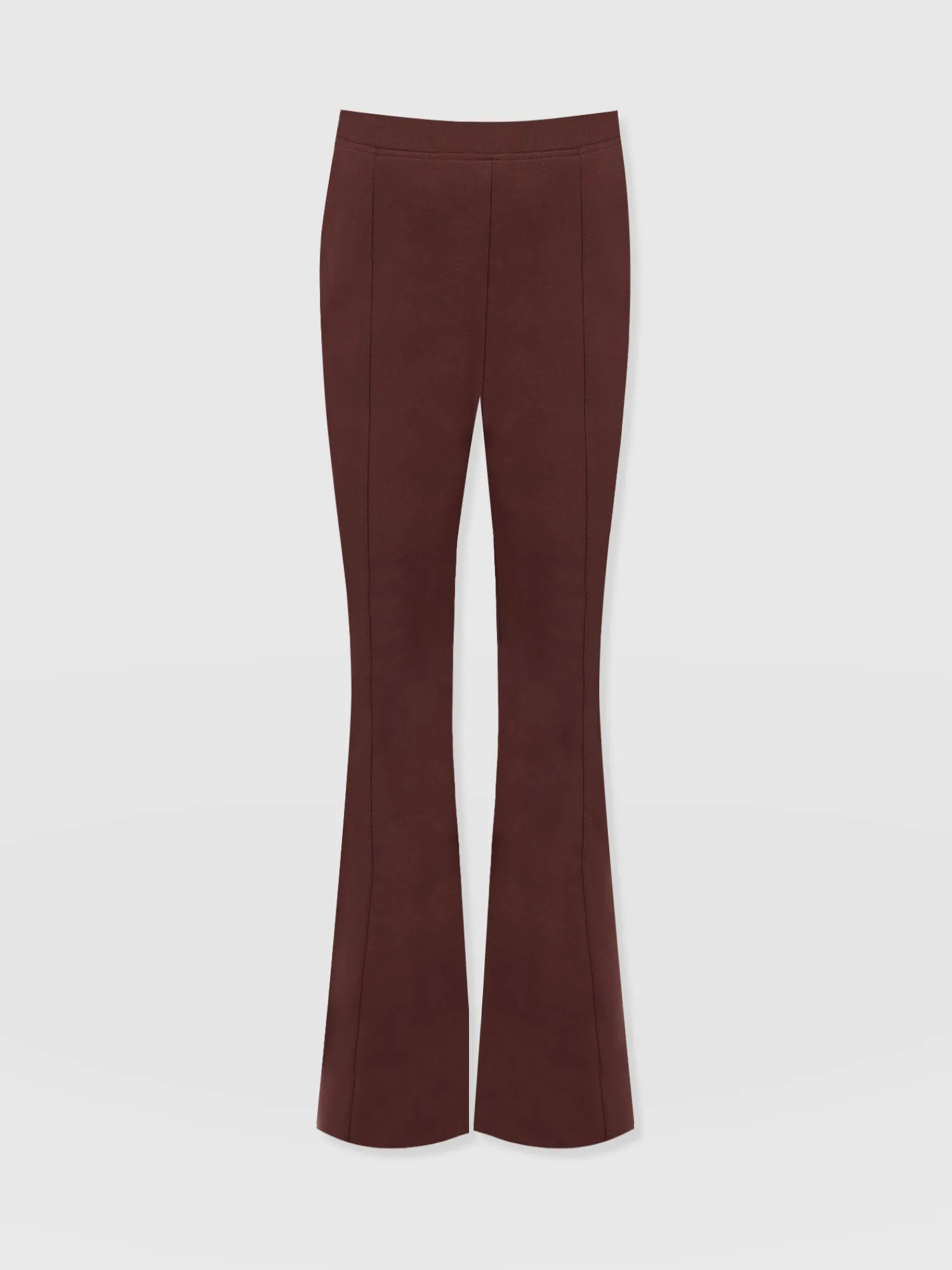 Hot Saint and Sofia Fearne Flare Legging - Maroon