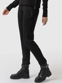Fashion Saint and Sofia Finsbury Zip Pant - Black