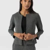 Best Saint and Sofia Florence Jacket - Grey Twill