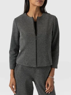 Best Saint and Sofia Florence Jacket - Grey Twill