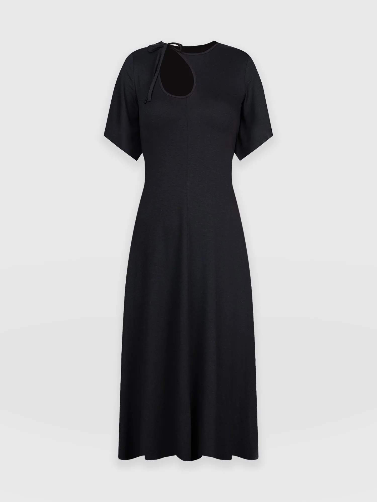 Online Saint and Sofia Freya Tie Dress - Black