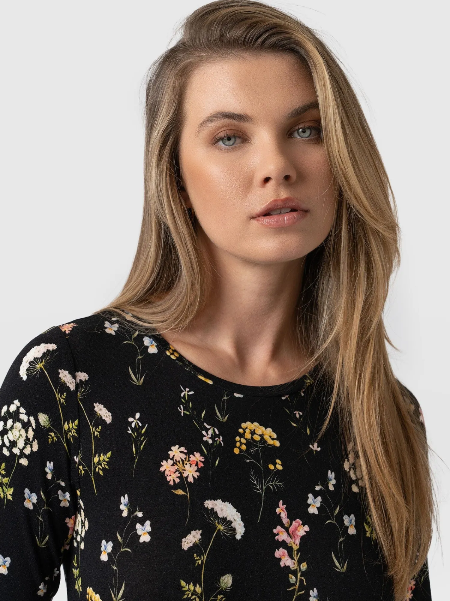 Fashion Saint and Sofia Greenwich Dress Long Sleeve - Hyde Gardens