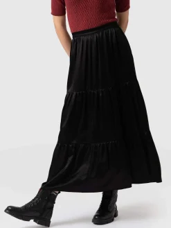 Sale Saint and Sofia Greenwich Skirt - Gloss Black