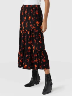 Fashion Saint and Sofia Greenwich Skirt - Red Aurora