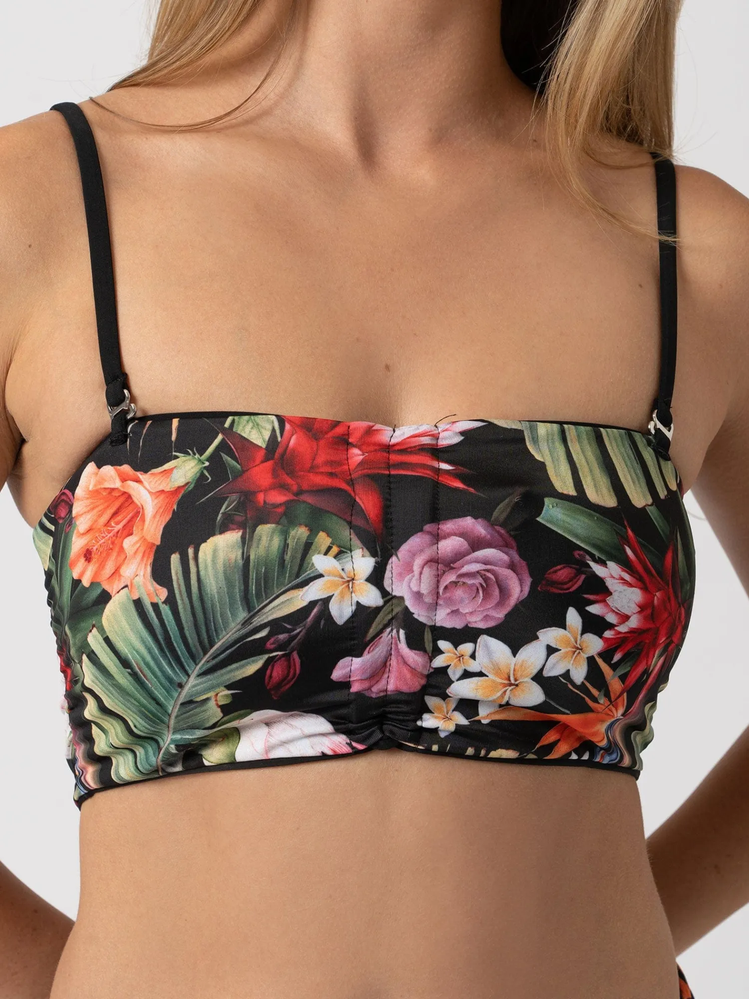 New Saint and Sofia Halina Bikini Top - Tropics