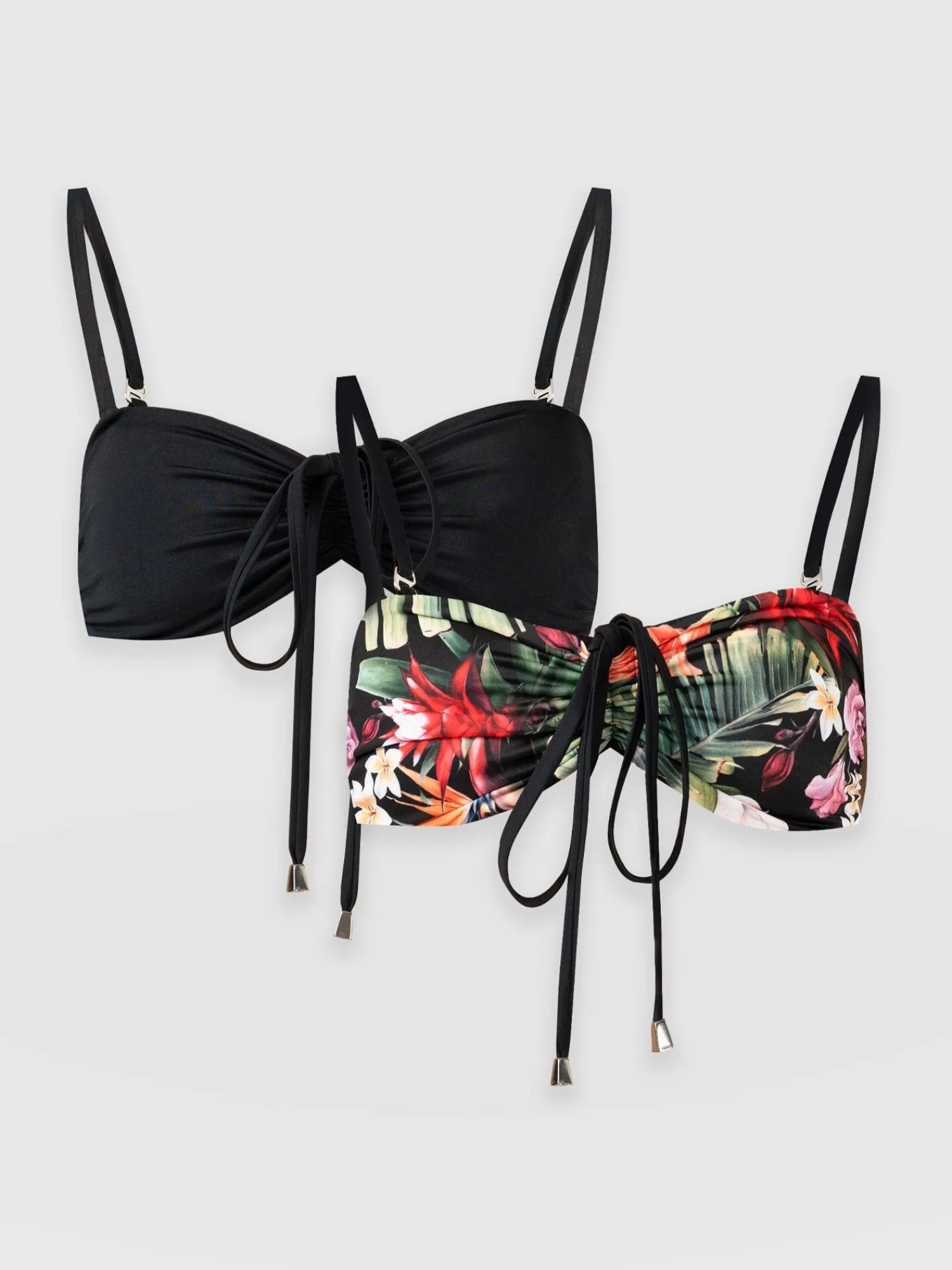 New Saint and Sofia Halina Bikini Top - Tropics