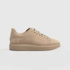 Clearance Saint and Sofia Hampstead Sneaker - Camel Suede