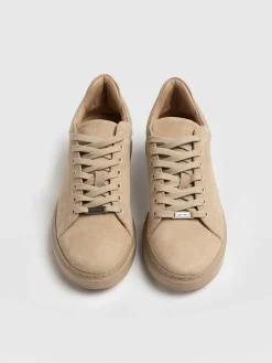 Clearance Saint and Sofia Hampstead Sneaker - Camel Suede