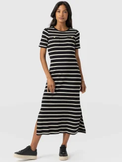 Best Saint and Sofia Helena T-Shirt Dress - Stripe