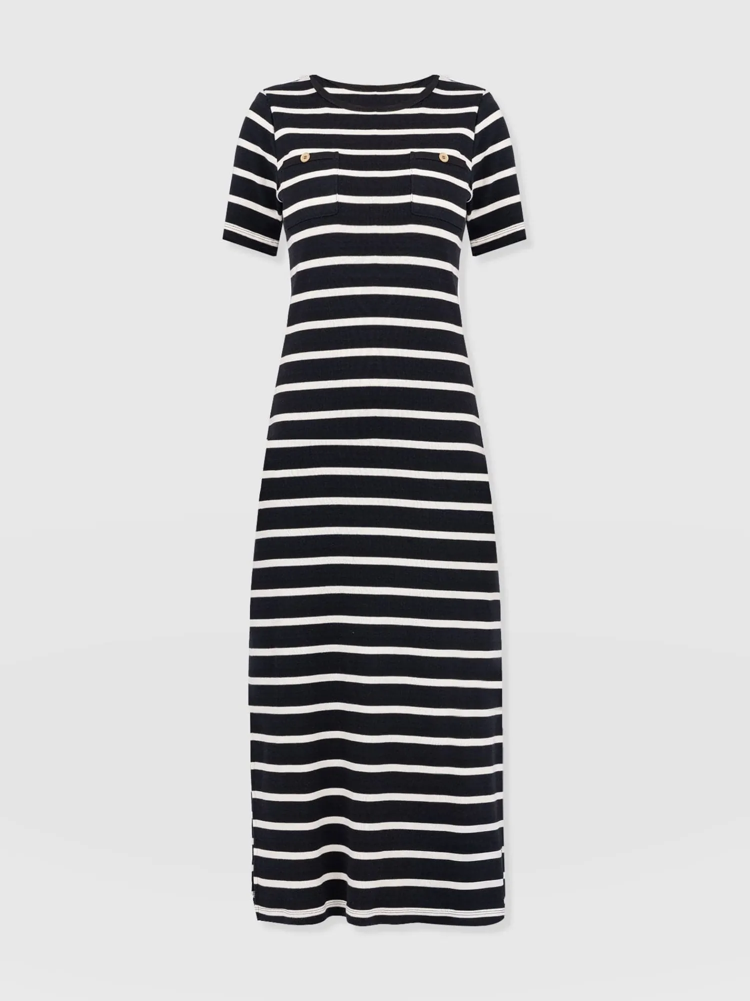 Best Saint and Sofia Helena T-Shirt Dress - Stripe