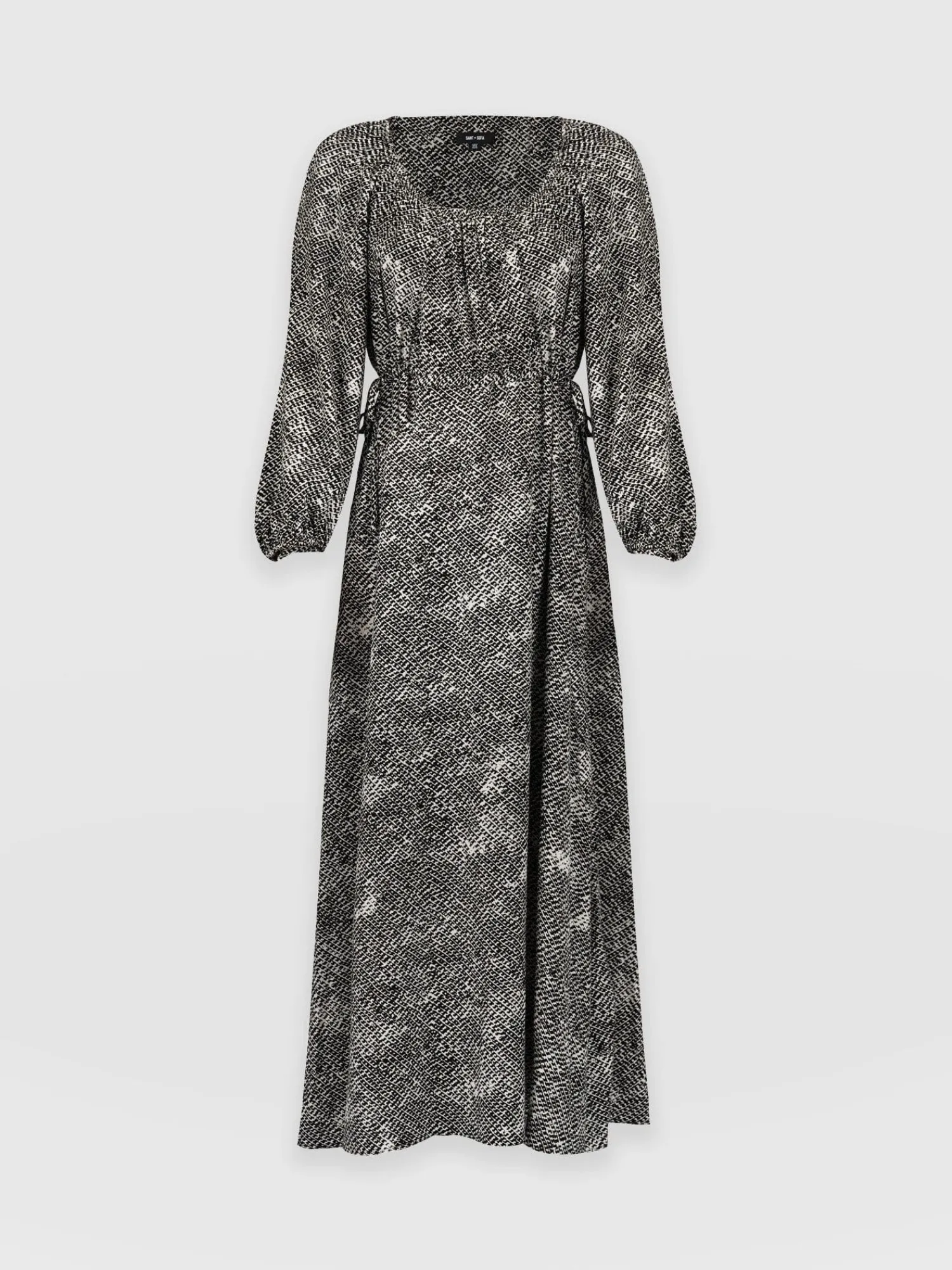 Online Saint and Sofia Henrietta Dress - Monochrome Gothica