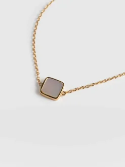 Hot Saint and Sofia Iridescence Square Bracelet - Gold