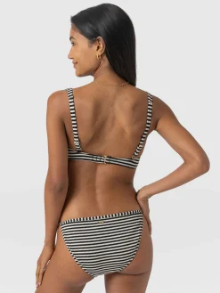 Sale Saint and Sofia Jesse Twist Front Bikini Top - Stripe