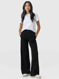 Best Saint and Sofia Keller Wide Leg Pant - Black