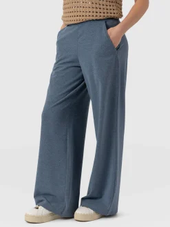 Outlet Saint and Sofia Keller Wide Leg Pant - Blue