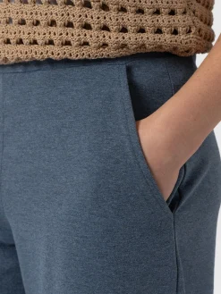 Outlet Saint and Sofia Keller Wide Leg Pant - Blue