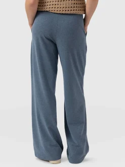 Outlet Saint and Sofia Keller Wide Leg Pant - Blue