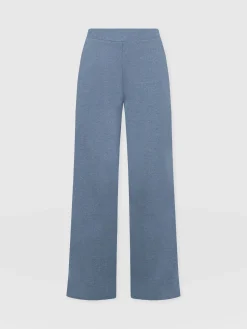 Outlet Saint and Sofia Keller Wide Leg Pant - Blue