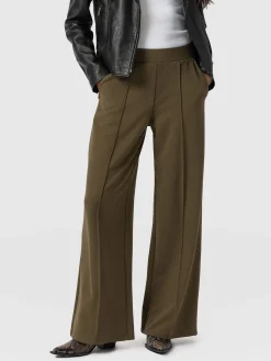 Best Saint and Sofia Keller Wide Leg Pant - Khaki
