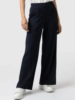 Discount Saint and Sofia Keller Wide Leg Pant - Navy