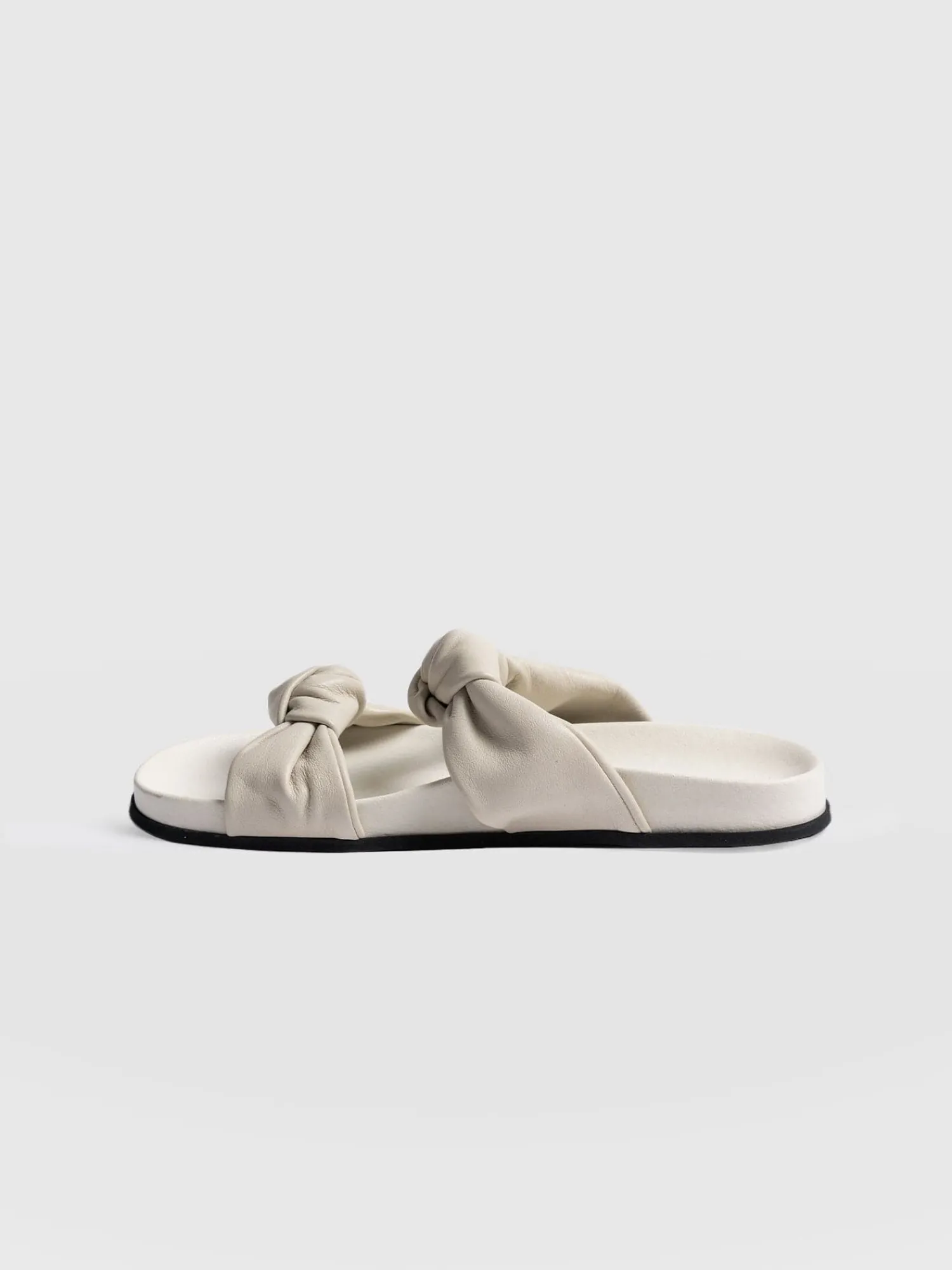 New Saint and Sofia Kingston Knot Sandal - Cream