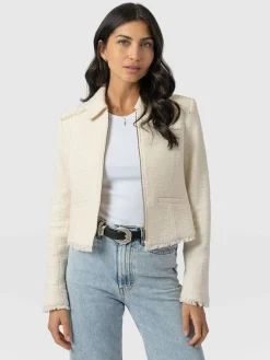 Outlet Saint and Sofia Kinley Jacket - Cream