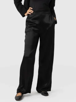 Online Saint and Sofia Langley Wide Leg Pant - Black