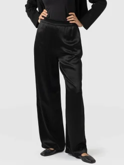 Online Saint and Sofia Langley Wide Leg Pant - Black