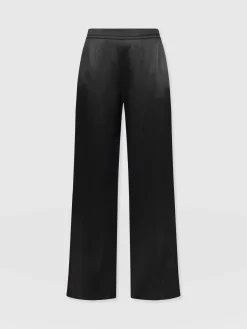 Online Saint and Sofia Langley Wide Leg Pant - Black