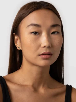 Sale Saint and Sofia Lightning Earrings - Gold