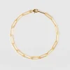 Fashion Saint and Sofia Link Chain Bracelet - Gold