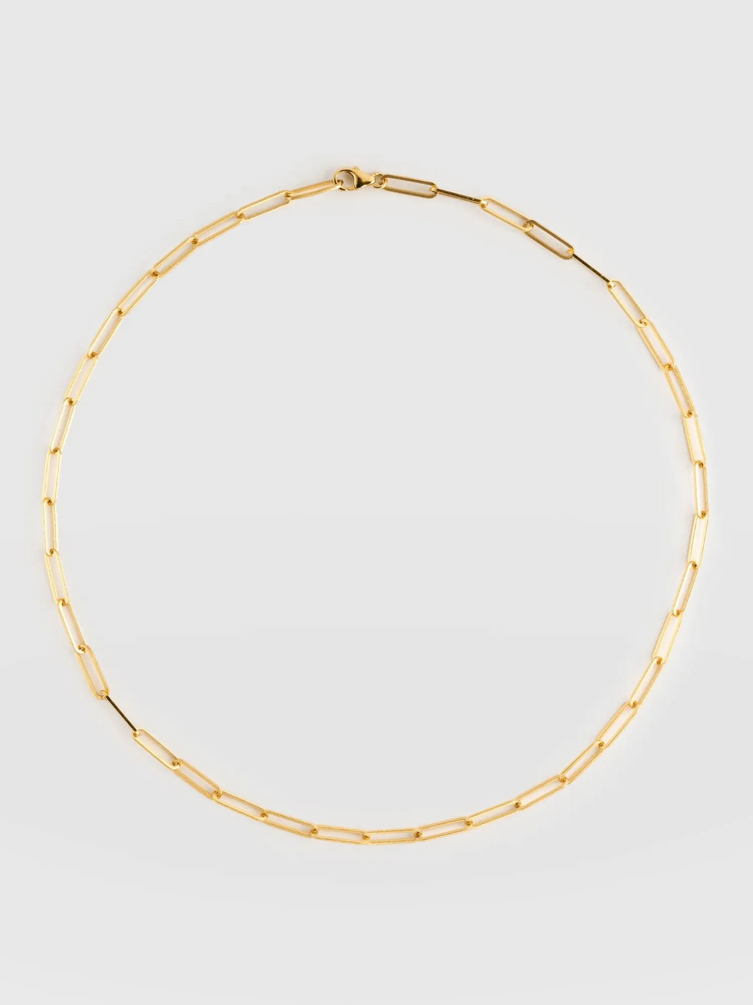 Fashion Saint and Sofia Link Chain Necklace - Gold