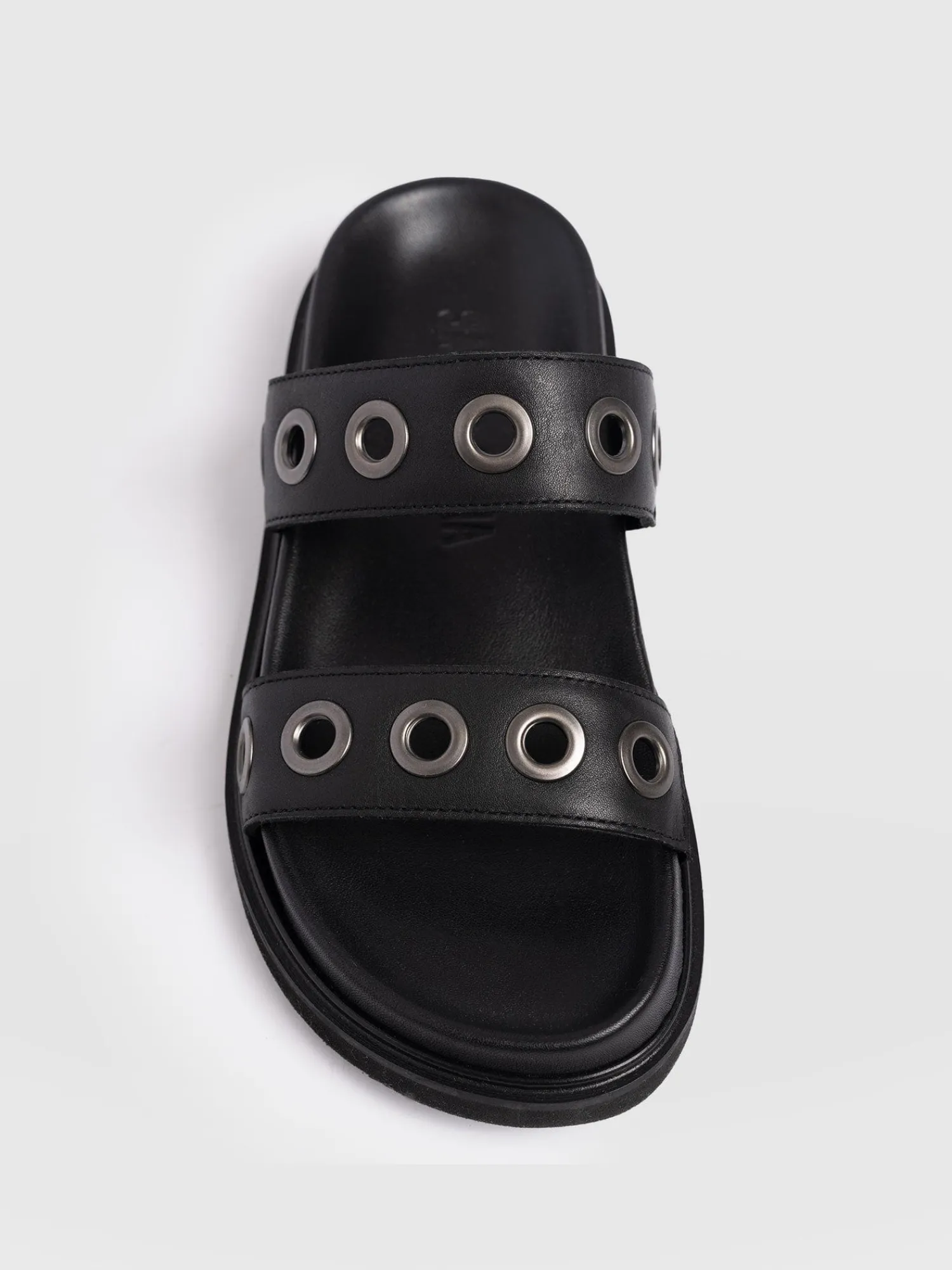 Online Saint and Sofia Madison Eyelet Slides - Black