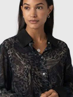 Outlet Saint and Sofia Madison Shirt - Spot Feather