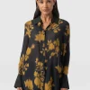 Sale Saint and Sofia Madison Shirt - Yellow Fade Floral
