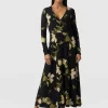 Discount Saint and Sofia Maggie Wrap Midi Dress - Green Aurora