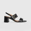 New Saint and Sofia Maida Block Heeled Mules - Black