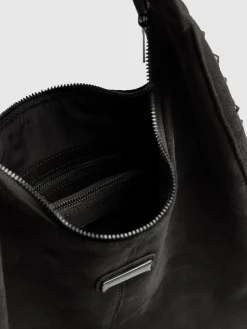 New Saint and Sofia Margot Hobo Shoulder Bag - Black