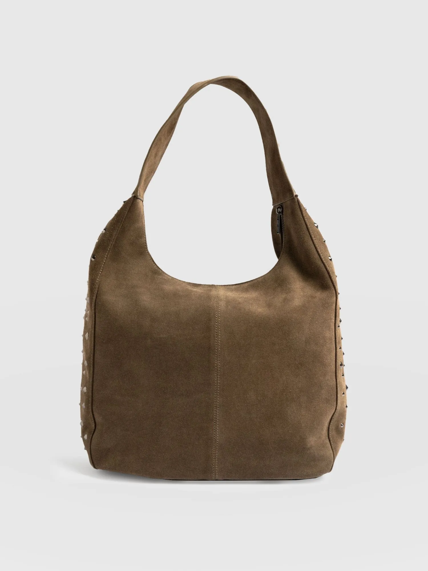 Fashion Saint and Sofia Margot Hobo Shoulder Bag - Khaki