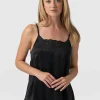 Fashion Saint and Sofia Mia Lace Cami - Black