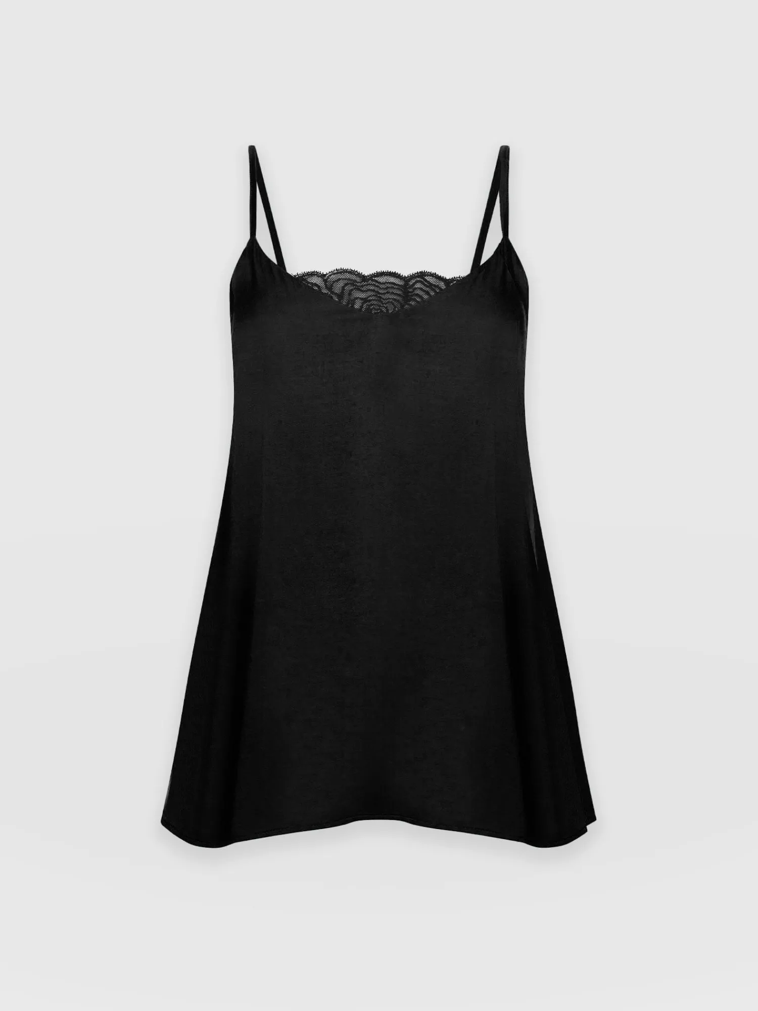 Fashion Saint and Sofia Mia Lace Cami - Black