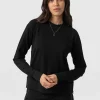 Sale Saint and Sofia Morgan Zip Sweater - Black