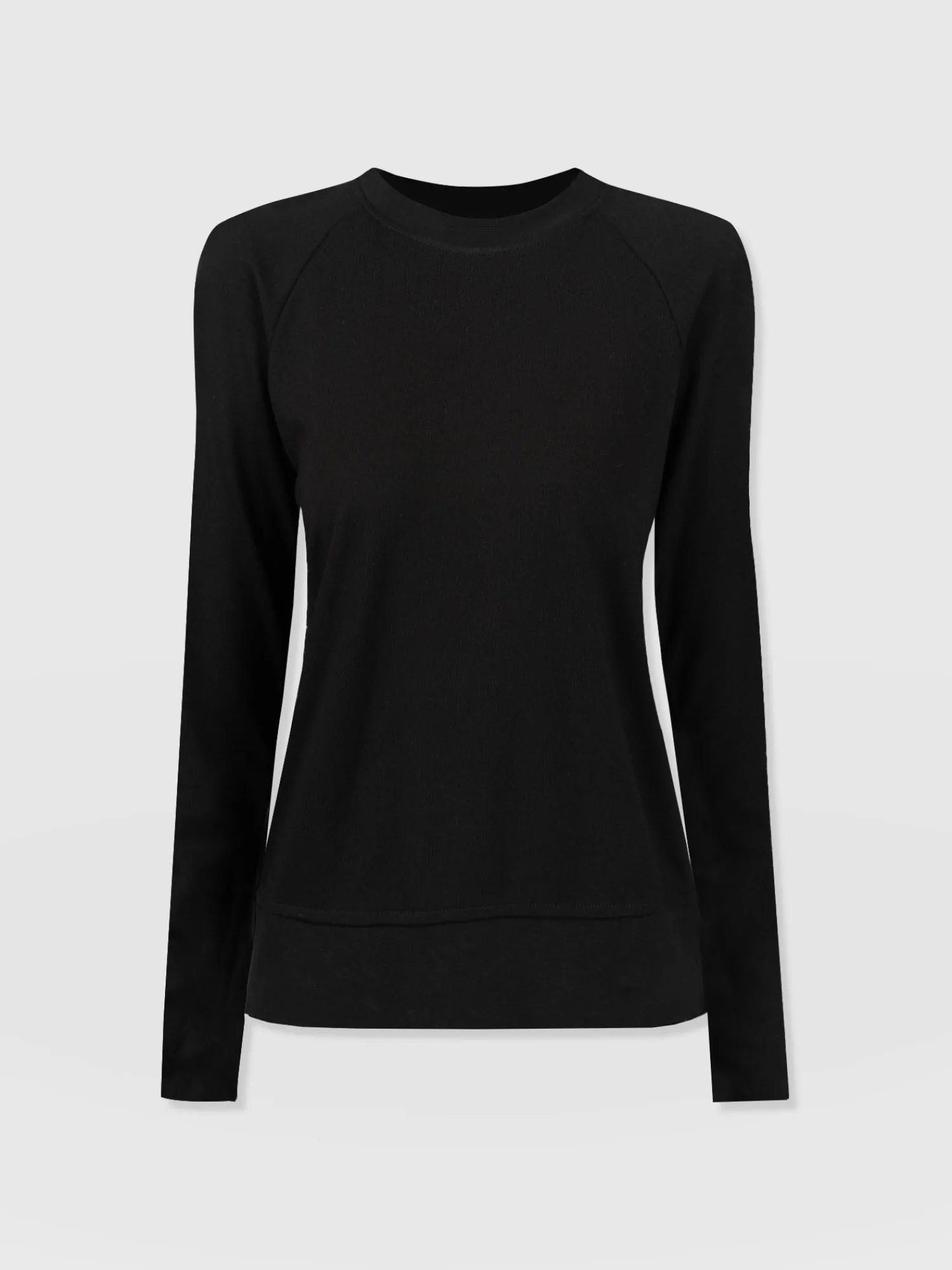 Sale Saint and Sofia Morgan Zip Sweater - Black