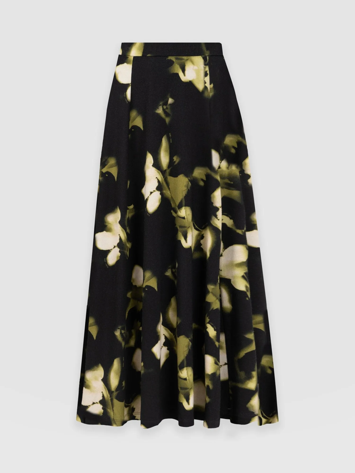 New Saint and Sofia Nora A-Line Skirt - Green Aurora