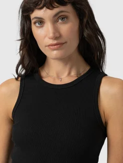 Clearance Saint and Sofia Nova Racer Vest - Black