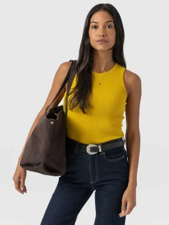 Discount Saint and Sofia Nova Racer Vest - Mustard