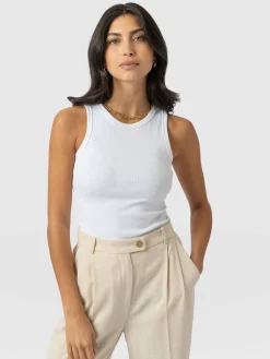 Online Saint and Sofia Nova Racer Vest - White