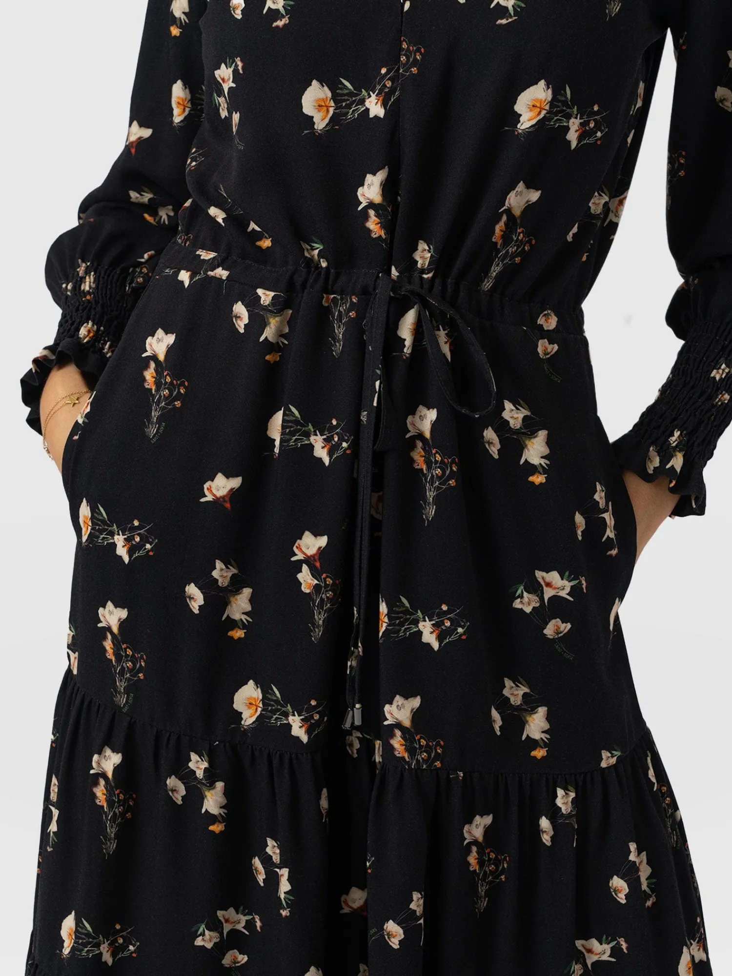 Outlet Saint and Sofia Olivia Zip Up Dress - Lily Gardens