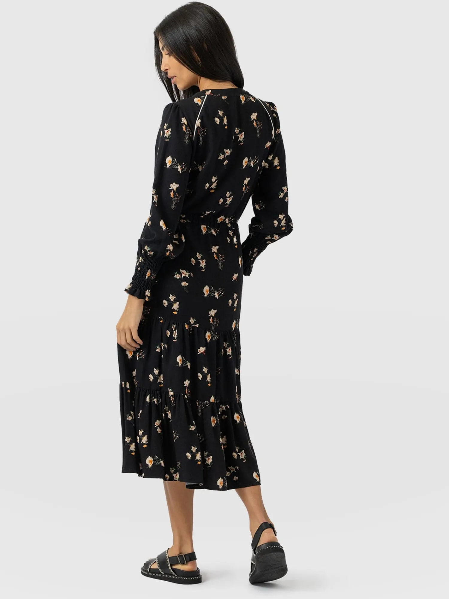 Outlet Saint and Sofia Olivia Zip Up Dress - Lily Gardens