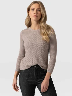 Hot Saint and Sofia Primrose Knit Sweater - Malt